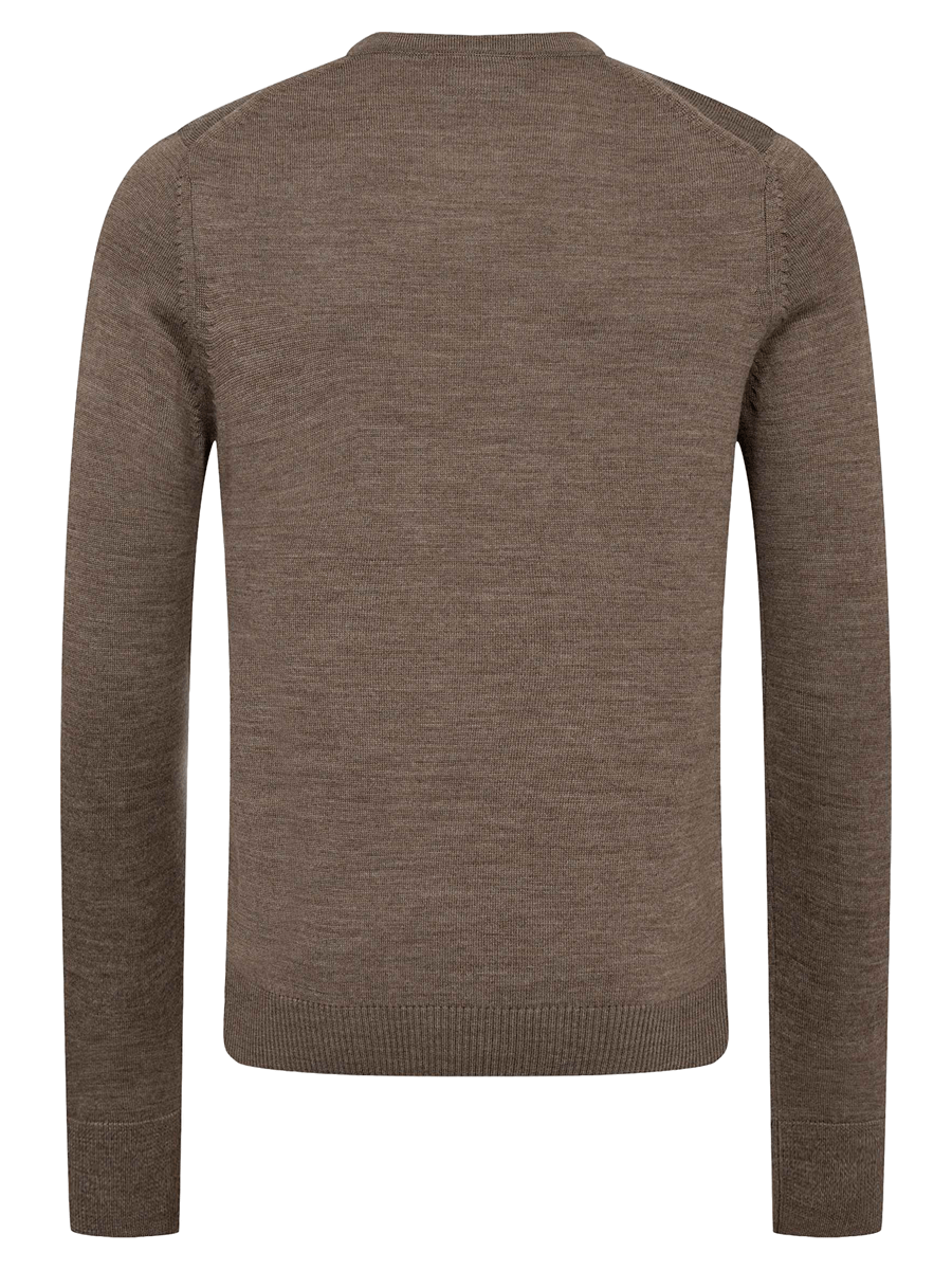Bruun & Stengade Strik & Sweat 2502-04001-brown_S - Bygholm Menswear